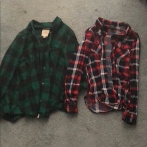 🔴SOLD🔴2 flannels